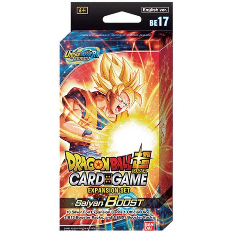 Dragon Ball Super Card Game - Saiyan Boost - Expansion Set BE17