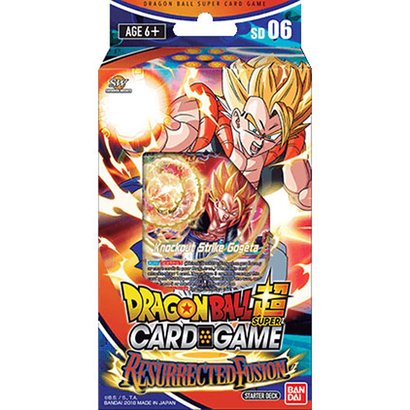 Dragon Ball Super Card Game Resurrected Fusion Starter Deck 6