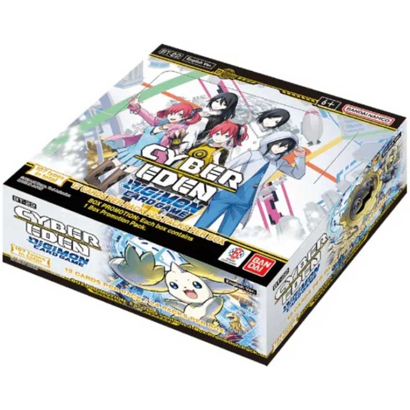 PRE-BUY: Digimon Card Game - Cyber Eden BT22 Booster Display (24 Packs) (Preliminary release July 25:th 2025)