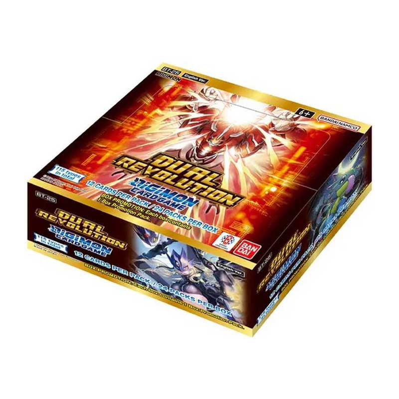 FÖRKÖP: Digimon Card Game - Dual Revolution Booster Display [BT-25] (24 Packs) (Preliminär release 22:e maj 2026)
