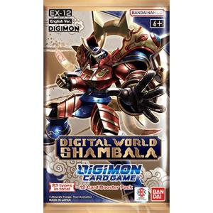 FÖRKÖP: Digimon Card Game - Digital World Shambala EX-12 Booster Pack (12 Cards) (Preliminär release 3:e juli 2026)