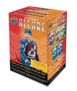 Sealed Blaster Box 2024-25 Upper Deck Allure Hobby Retail [4 Packs]