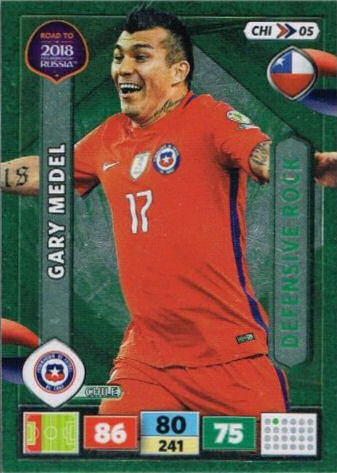 Defensive Rock - 12 - Gary Medel - (Chile) - CHI05 -  Road To World Cup Russia 2018