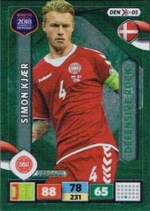 Defensive Rock - 01 - Simon Kjaer - (Denmark) - DEN05 -  Road To World Cup Russia 2018