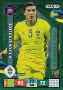 Defensive Rock - 10 - Victor Lindelöf - (Sweden) - SWE05 -  Road To World Cup Russia 2018