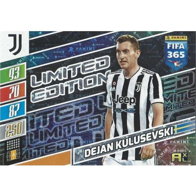 Adrenalyn Fifa 365 2022 - Dejan Kulusevski - Limited Edition