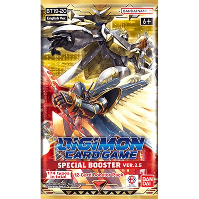 FÖRKÖP: Digimon Card Game - Special Booster Ver.2.5 BT19-20 - Booster Pack (12 cards) (Preliminär release 28:e februari 2025)