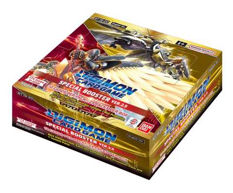 FÖRKÖP: Digimon Card Game - Special Booster Ver.2.5 BT19-20 - Booster Display (24 Packs) (Preliminär release 28:e februari 2025)