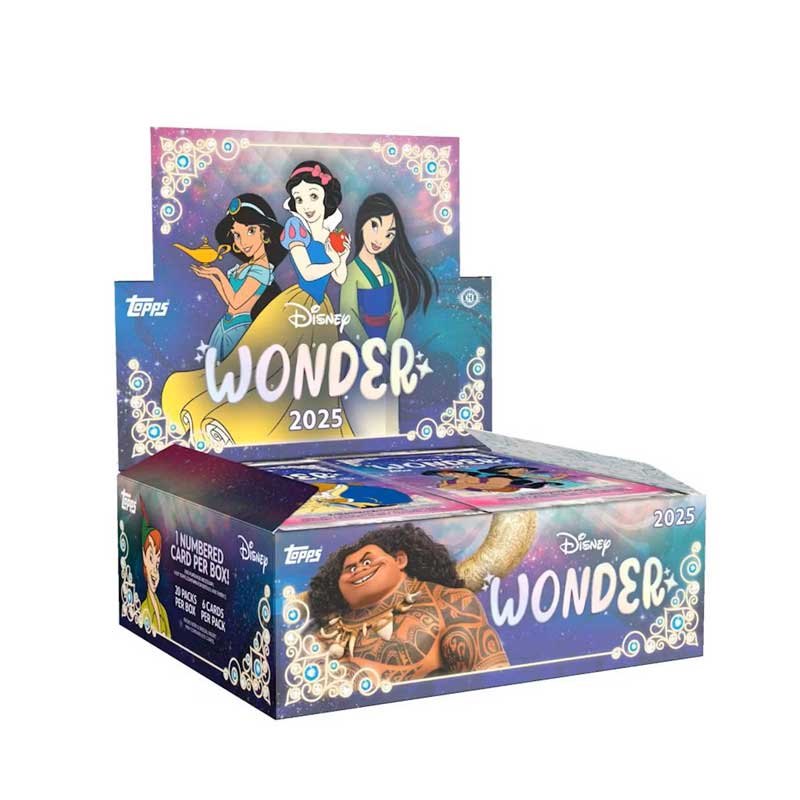 Hel Box 2025 Topps Disney Wonder Hobby (20 Paket)