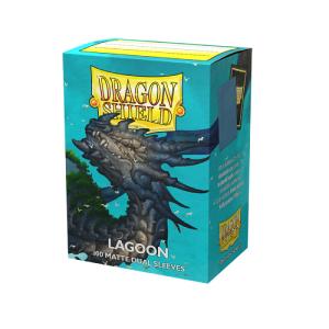 Dragon Shields Dual Matte, 100st, Lagoon