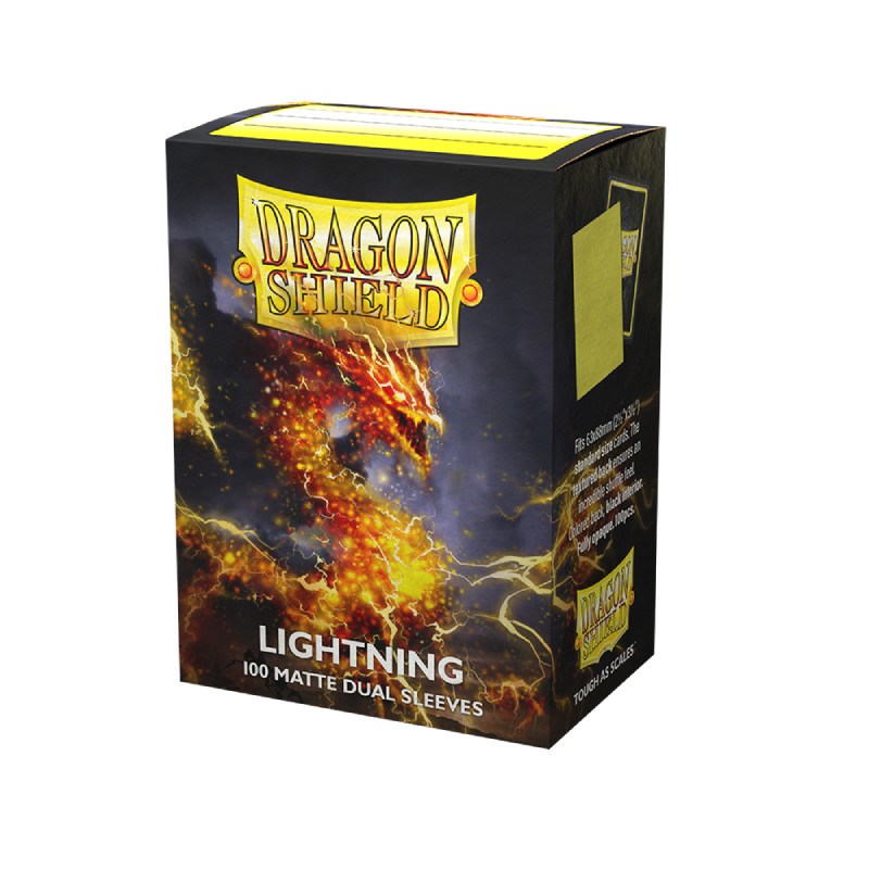 Dragon Shield Dual Matte, 100ct, Lightning