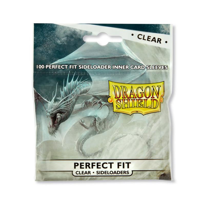 Dragon Shield, Perfect Fit Sideloader Sleeves - Clear