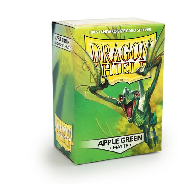 Dragon Shield Matte, 100st, Apple Green