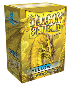 Dragon Shield, 100 sleeves, Yellow