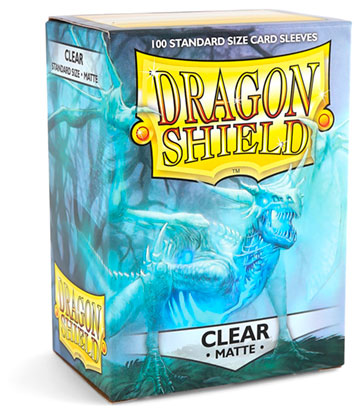 Dragon Shield Matte, 100 sleeves, Clear