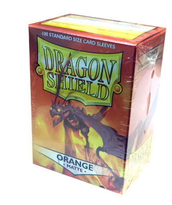 Dragon Shield Matte, 100 sleeves, Orange