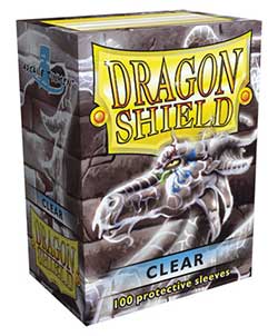 Dragon Shield, 100 sleeves, Clear
