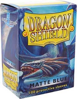 Dragon Shield Matte, 100st, Blå