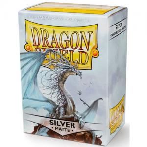 Dragon Shield Matte, 100st, Silver