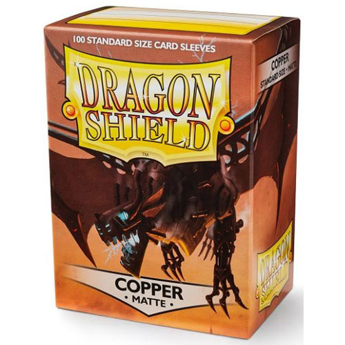 Dragon Shield Matte, 100st, Copper