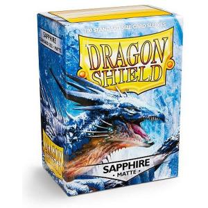 Dragon Shield Matte, 100st, Sapphire