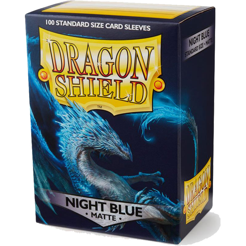 Dragon Shield Matte, 100st, Night Blue