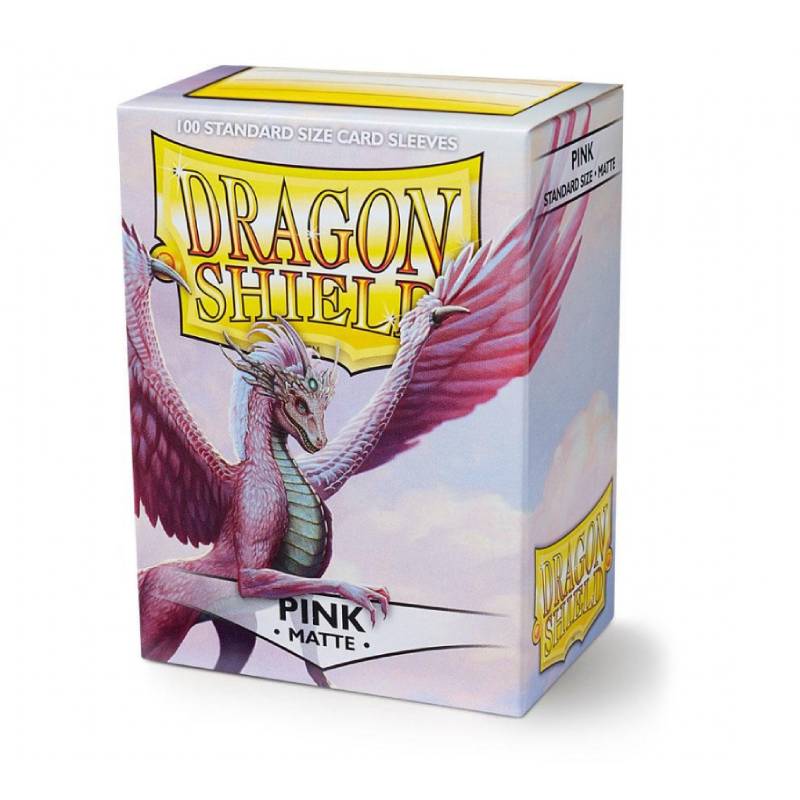 Dragon Shield Matte, 100st, Pink