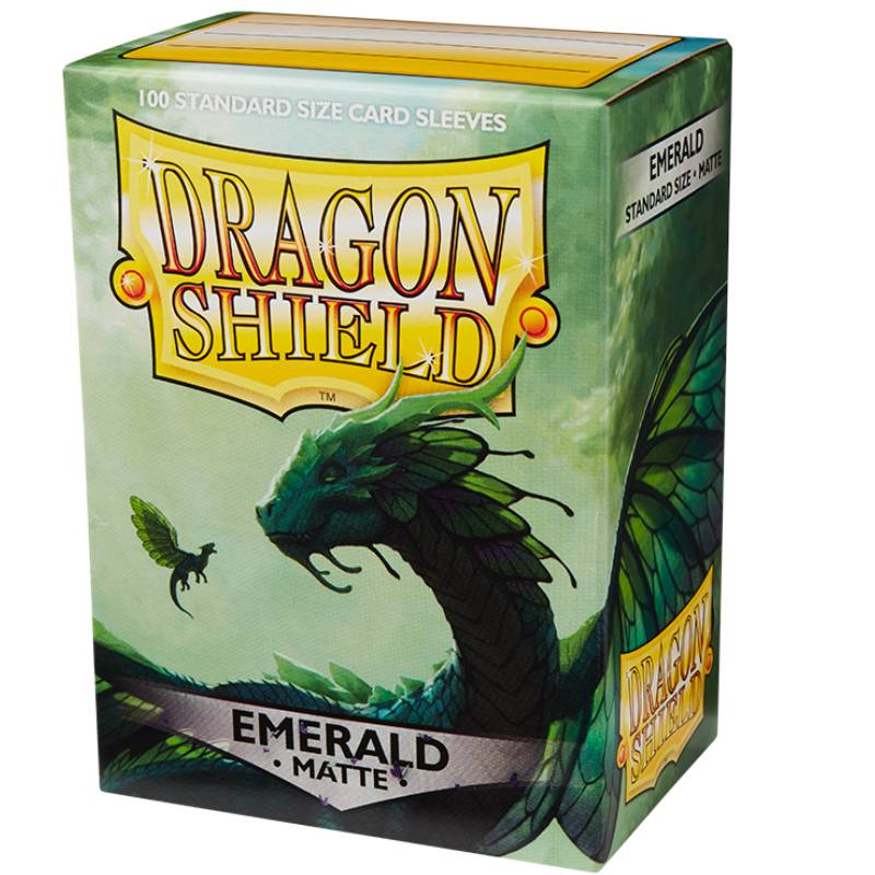 Dragon Shield Matte, 100st, Emerald