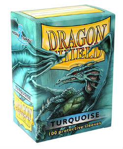 Dragon Shield, 100 sleeves, Turquoise