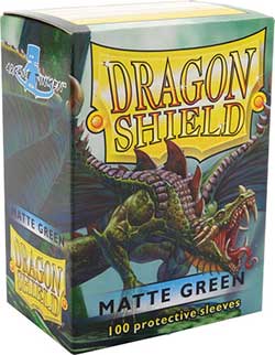 Dragon Shield Matte, 100st, Grön