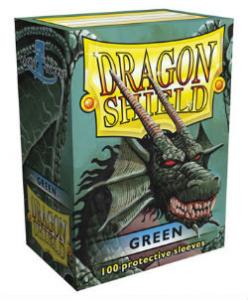 Dragon Shield, 100 sleeves, Green