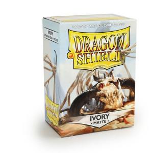 Dragon Shield Matte, 100 sleeves, Ivory
