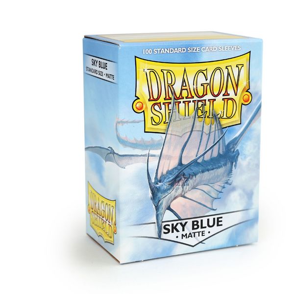 Dragon Shield Matte, 100st, Sky Blue