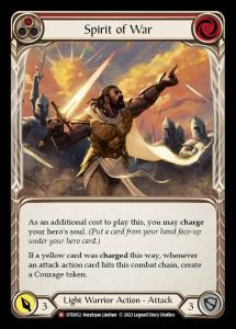 DTD052 - Spirit of War - Majestic - Rainbow Foil