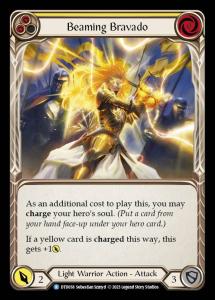 DTD058 - Beaming Bravado - Rare - Rainbow Foil - Yellow