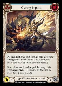DTD065 - Glaring Impact - Common - Rainbow Foil - Blue