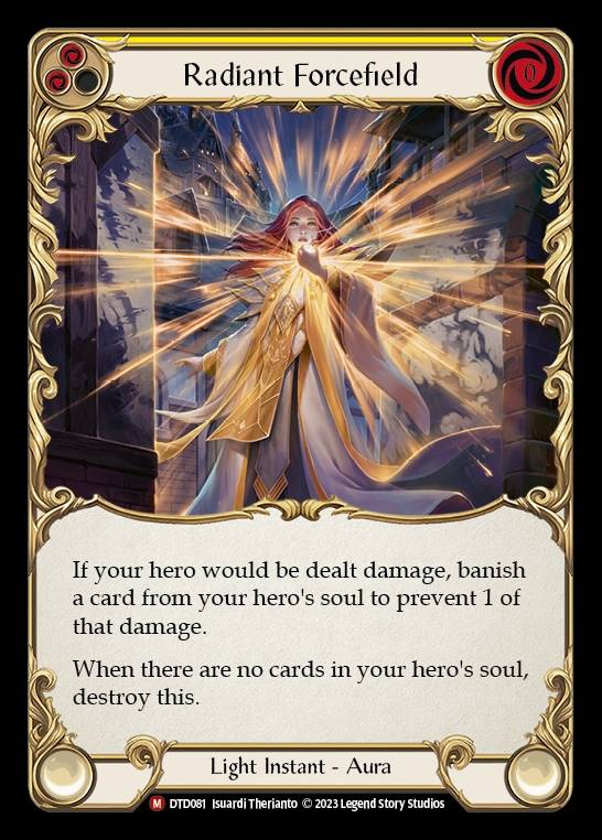 DTD081 - Radiant Forcefield - Majestic - Rainbow Foil