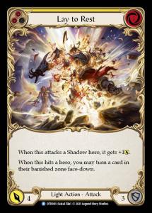 DTD083 - Lay to Rest - Rare - Rainbow Foil - Yellow
