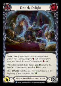 DTD145 - Deathly Delight - Rare - Blue