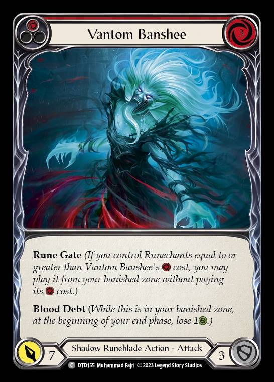 DTD155 - Vantom Banshee - Common - Red