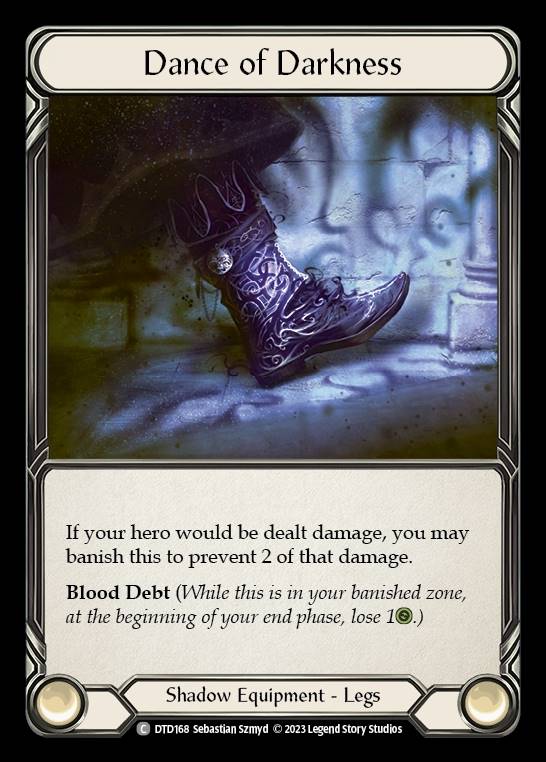 DTD168 - Dance of Darkness - Common - Cold Foil