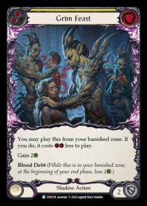 DTD176 - Grim Feast - Rare - Yellow