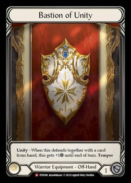 DTD206 - Bastion of Unity - Majestic - Cold Foil