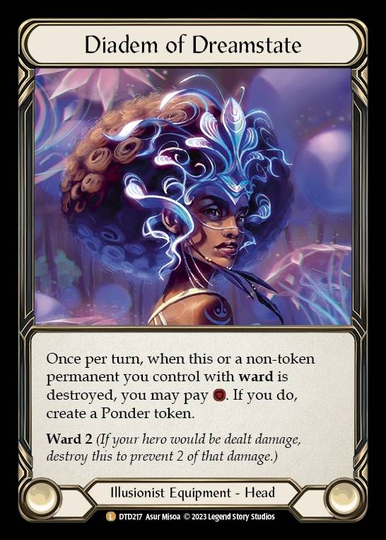 DTD217 - Diadem of Dreamstate - Legendary - Rainbow Foil