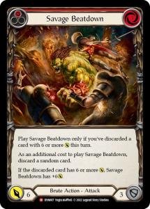 DYN007 - Savage Beatdown - Majestic - Rainbow Foil