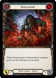 DYN012 - Reincarnate (Blue) - Rare - Regular