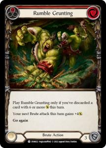 DYN022 - Rumble Grunting (Red) - Common - Regular