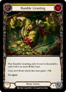 DYN023 - Rumble Grunting (Yellow) - Common - Regular