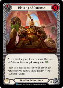DYN033 - Blessing of Patience (Red) - Rare - Regular