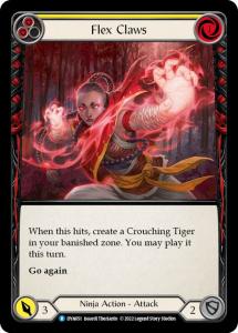 DYN051 - Flex Claws (Yellow) - Rare - Regular